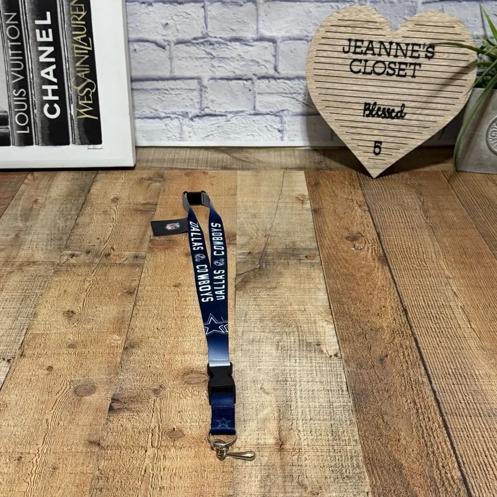 Dallas Cowboys NFL Lanyard Pro Specialties Nwt  New with tags